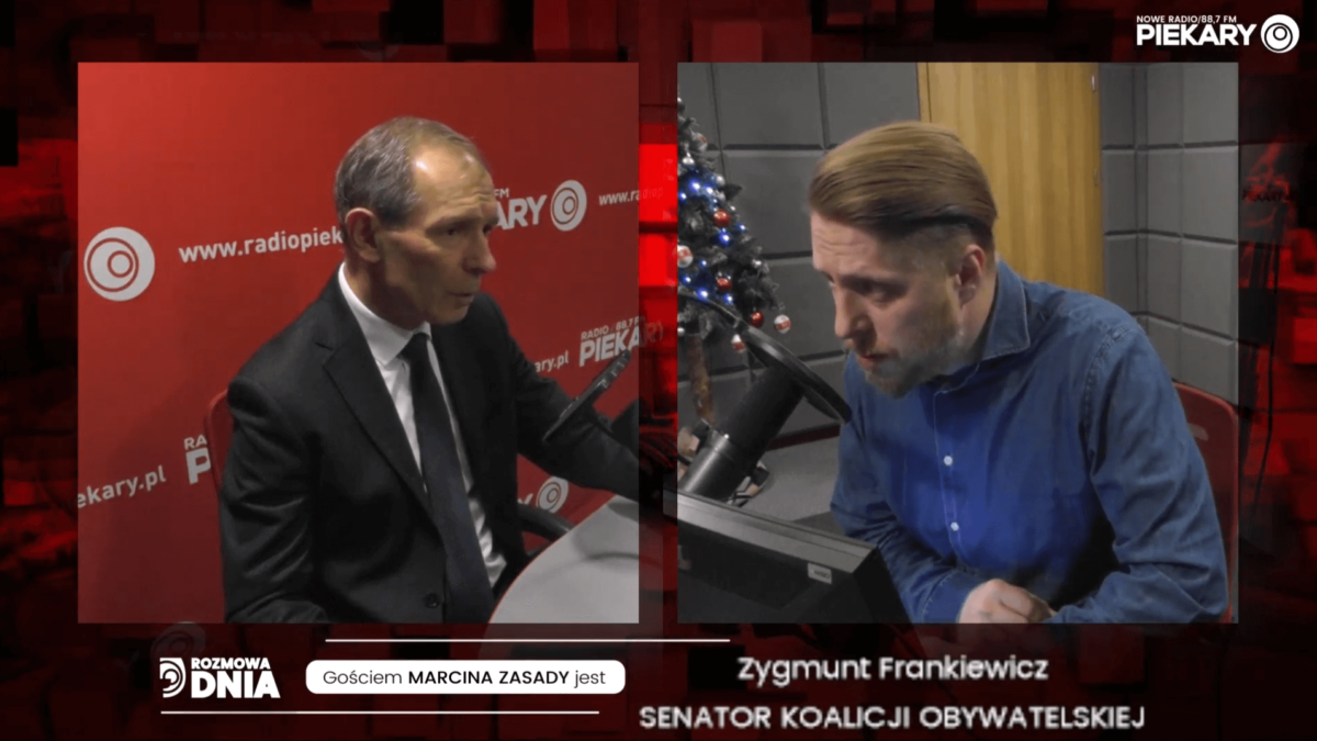 Zygmunt Frankiewicz gościem o poranku w Rozmowie Dnia Marcina Zasady