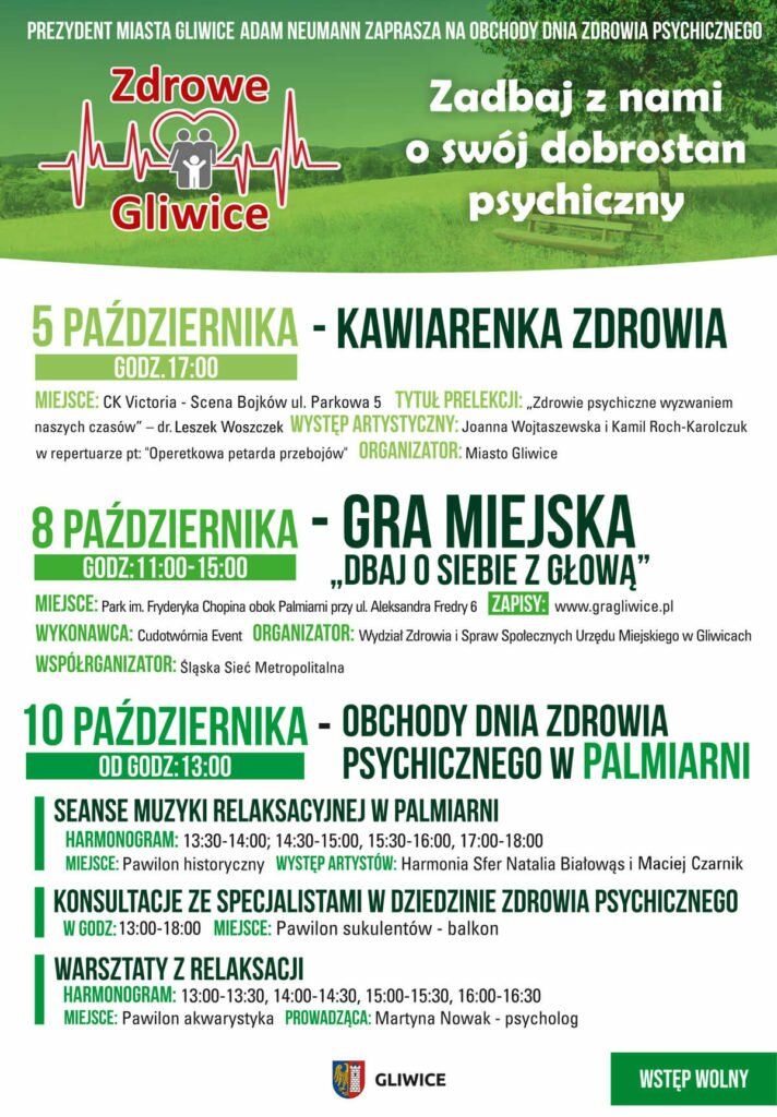 Gra miejska „Dbaj o siebie z głową” w Gliwicach