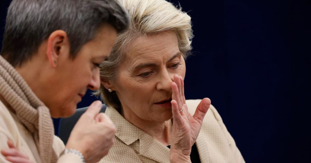 Ursula von der Leyen traci swój zespół