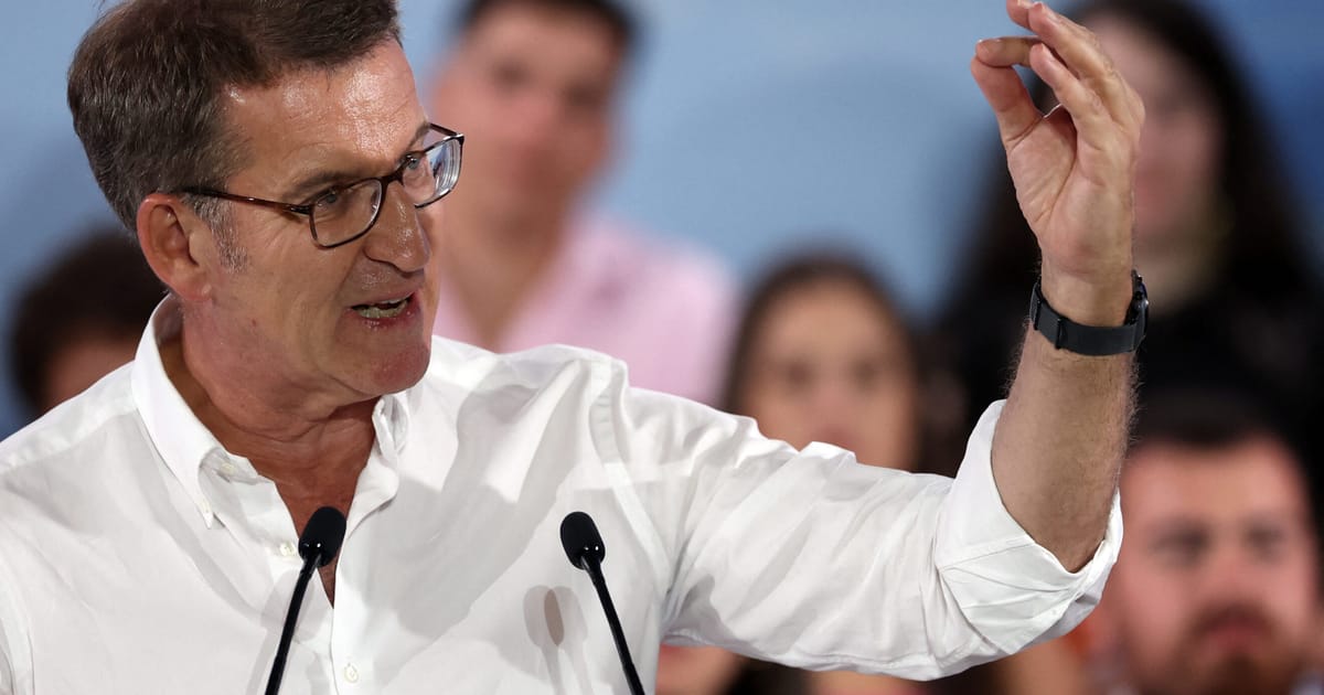Wybory w Hiszpanii: Liczby konserwatywnego szefa Feijóo się nie sumują