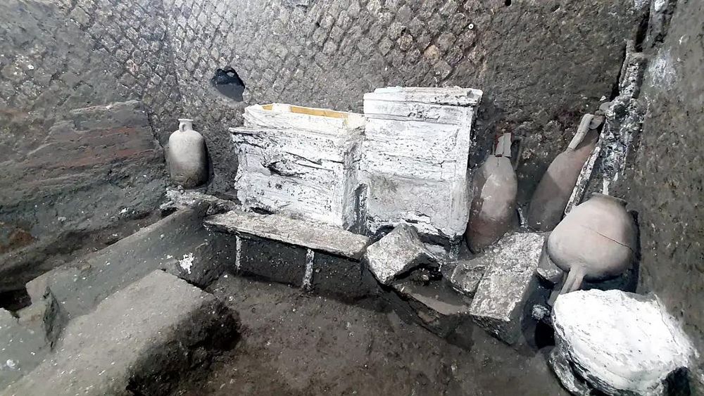 Archeolodzy odkryli sypialnię niewolnika w starożytnej rzymskiej willi niedaleko Pompei