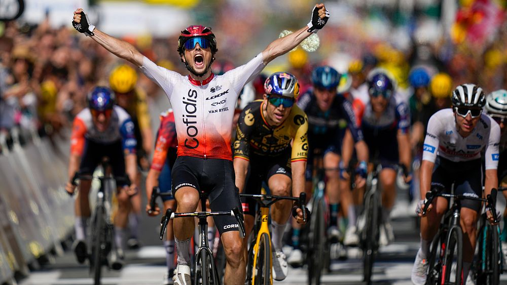 Victor Lafy daje francuskiej drużynie Cofidis pierwsze zwycięstwo etapowe Tour de France od 15 lat