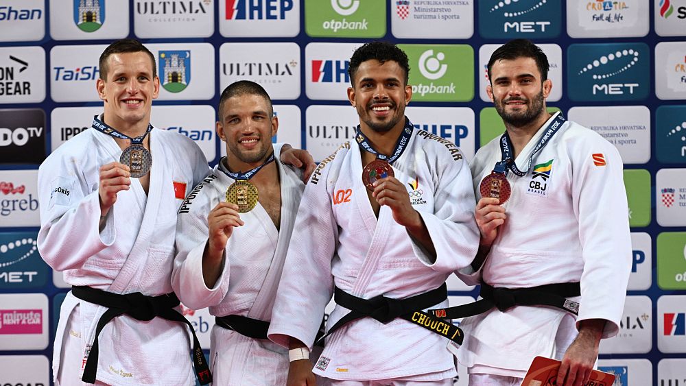Zawodnicy wagi ciężkiej dominują w ostatnim dniu Zagreb Judo Grand Prix