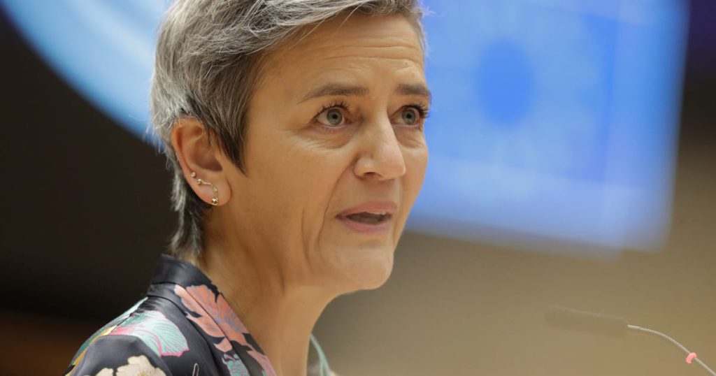 Vestager staje w obliczu ciężkiej walki o wsparcie Francji dla najważniejszego stanowiska EBI