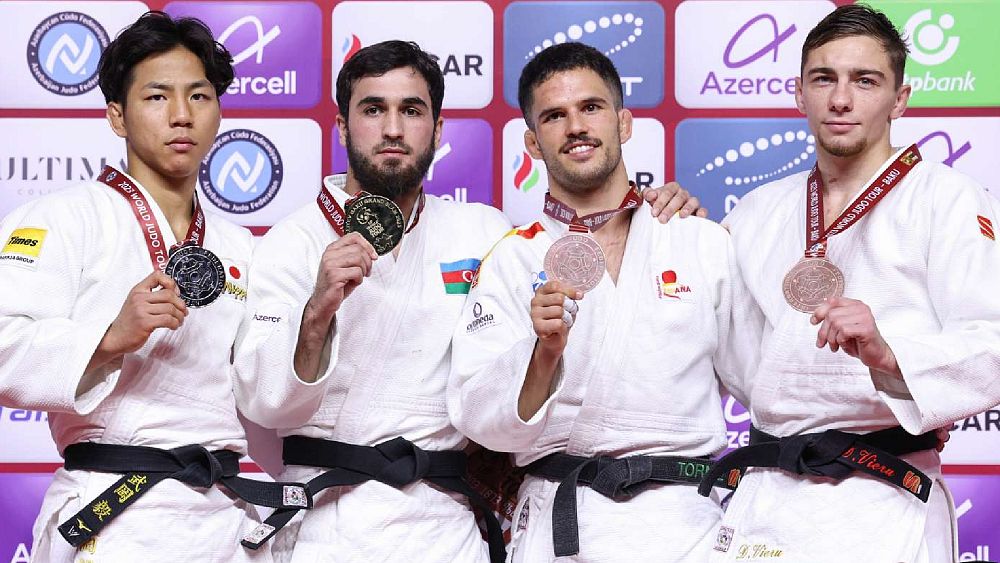 Gospodarz Azerbejdżanu zdobywa pierwsze złoto podczas Wielkiego Szlema Judo w Baku