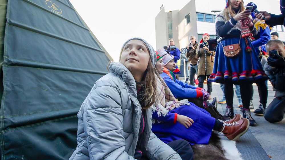 Greta Thunberg i norwescy aktywiści stanowczo sprzeciwiają się farmie wiatrowej na terenach hodowli reniferów Samów