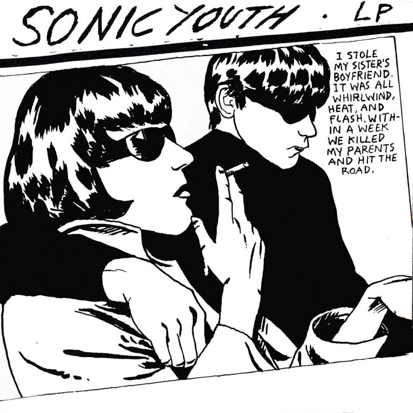 „Goo” Sonic Youth  był pierwszym albumem zespołu po podpisaniu kontraktu z DGC Records.