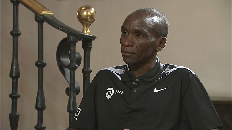 Eliud Kipchoge, biegacz długodystansowy