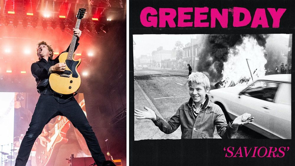 Green Day ogłasza nowy album „Saviors” ze zdjęciem z zamieszek w Belfaście na okładce