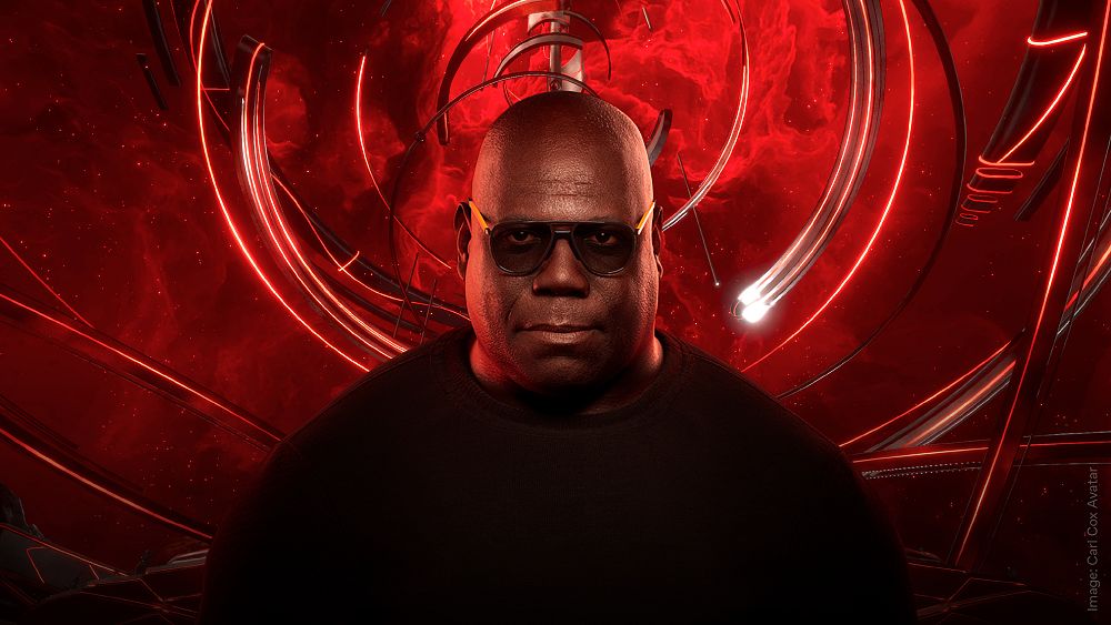 „Sensorium Galaxy”: ikona EDM Carl Cox podczas swojego nadchodzącego debiutanckiego DJ-a działającego w metawszechświecie