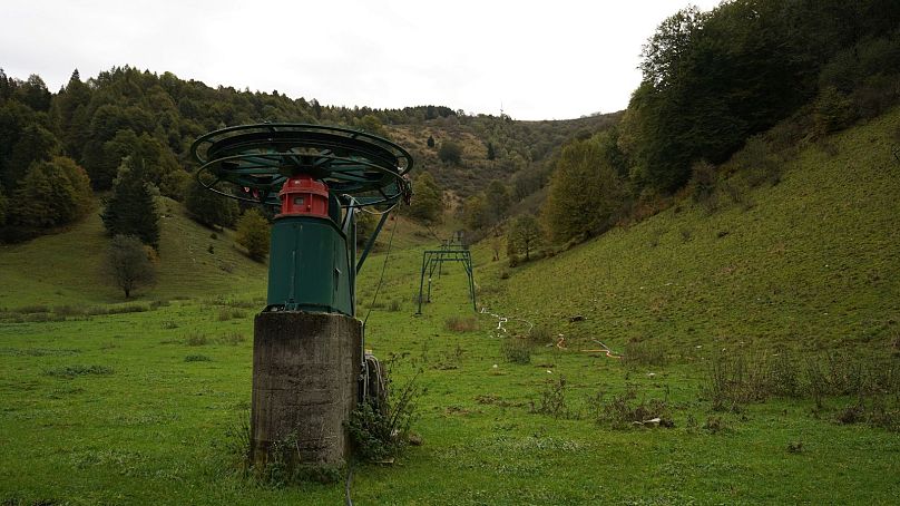 Stare windy na Monte San Primo.