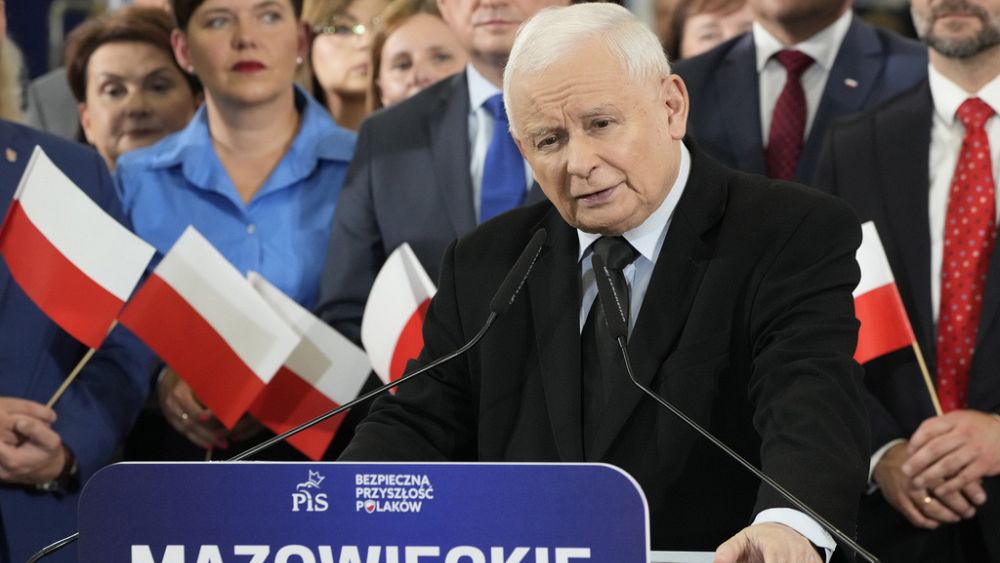 Jarosław Kaczyński wycofuje się z głównej debaty telewizyjnej przed wyborami w Polsce