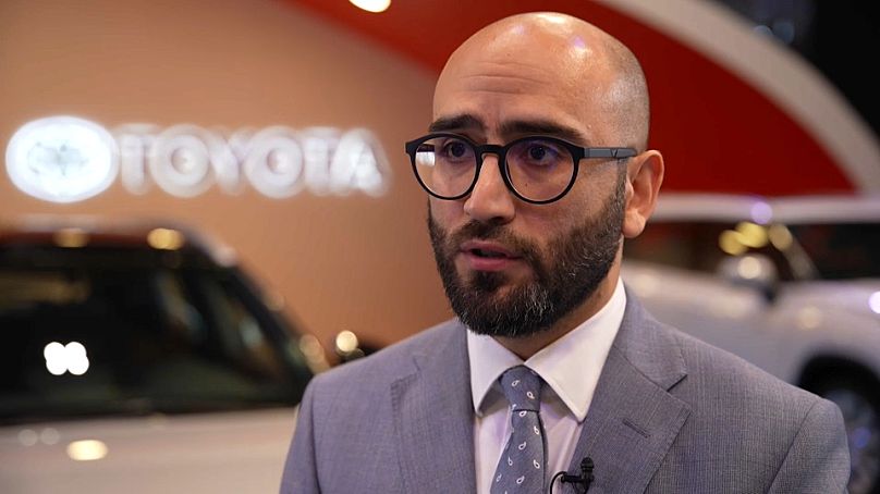 Yazan Mustafa, starszy dyrektor dealerski Toyota na Bliski Wschód