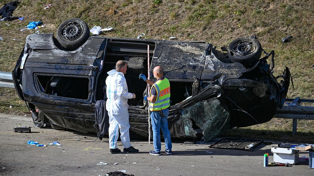 Siedmiu zabitych w wyniku wypadku „minibusa przemytniczego” w Niemczech, który chciał uniknąć kontroli policyjnej