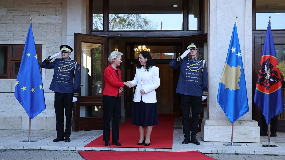 Von der Leyen obiecuje „bliżej” gospodarek Bałkanów Zachodnich i UE wraz z rozpoczęciem czterodniowej wizyty