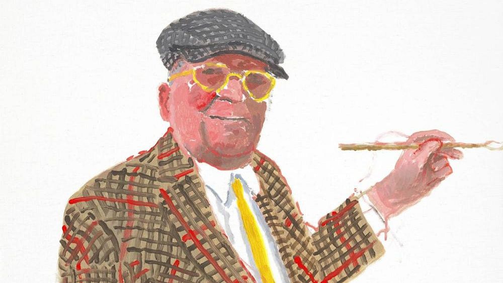 „David Hockney: Czerpiąc z życia” ponownie otwiera się w londyńskiej National Portrait Gallery