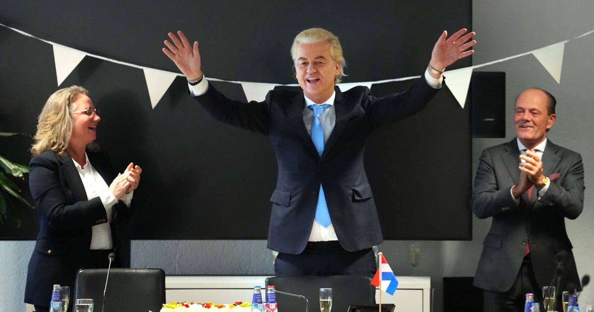 Propagandyści Putina kibicują zwycięstwu Geerta Wildersa w holenderskich wyborach