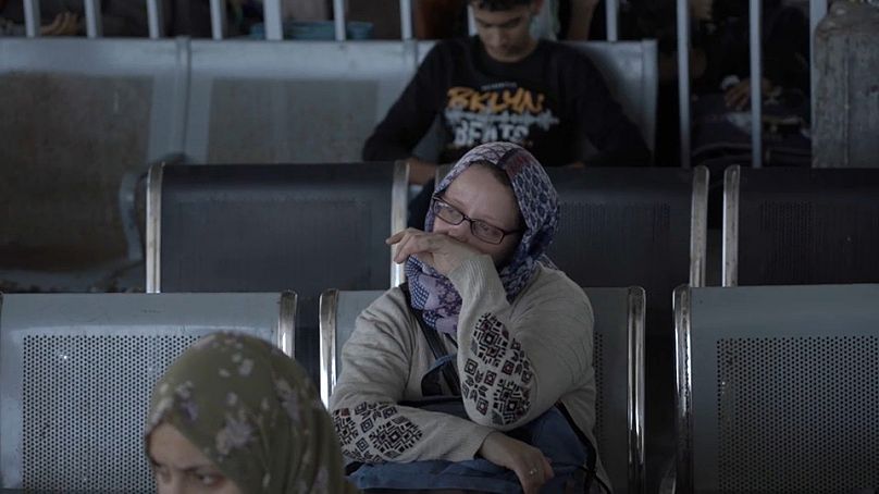 Katya Miess, obywatelka Niemiec, która utknęła w Gazie