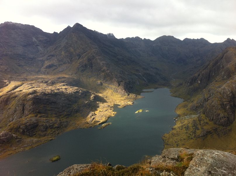 Loch Coruisk – jezioro na wyspie Skye w Szkocji.