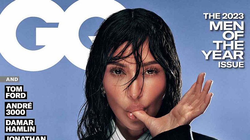 Kim Kardashian na okładce edycji Men of the Year magazynu GQ