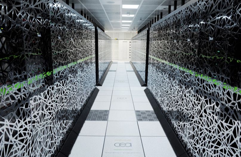 Część francuskiego Tera 100, najpotężniejszego wówczas superkomputera w Europie, 2012