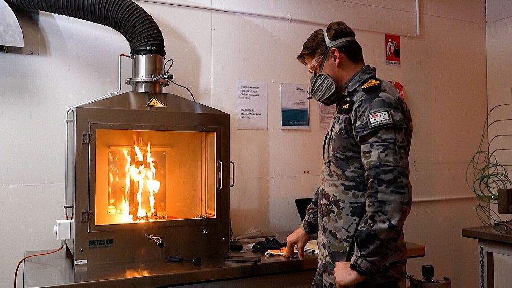 Nowe „laboratorium ogniowe” służące do badania materiałów trudnopalnych