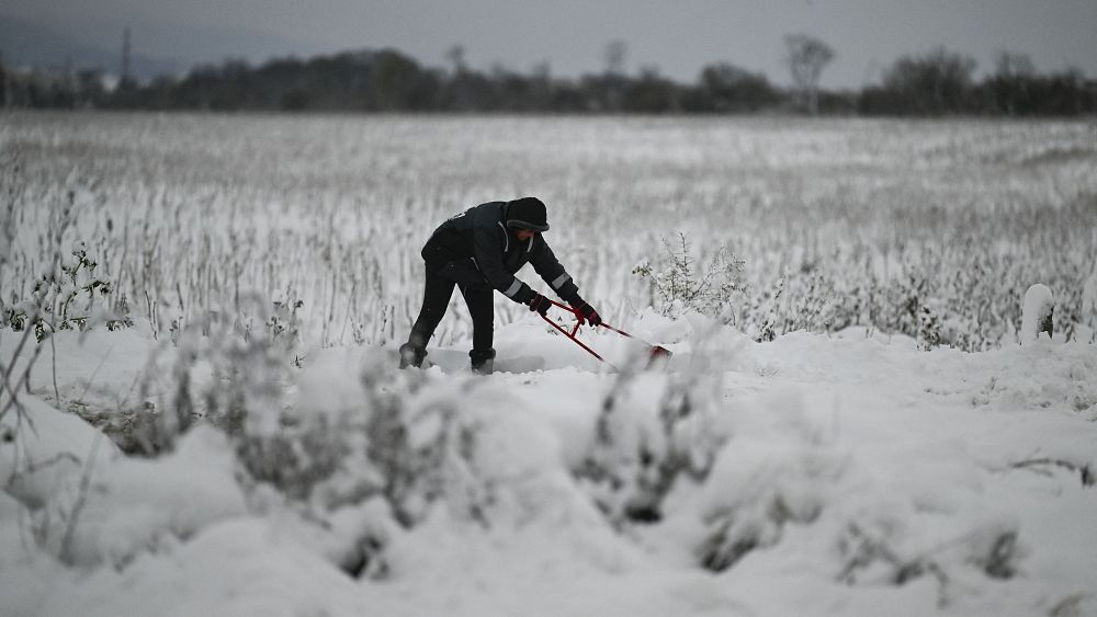 Obfite opady śniegu w Rumunii, Bułgarii i Mołdawii spowodowały śmierć 1 osoby, a wielu pozbawiono prądu