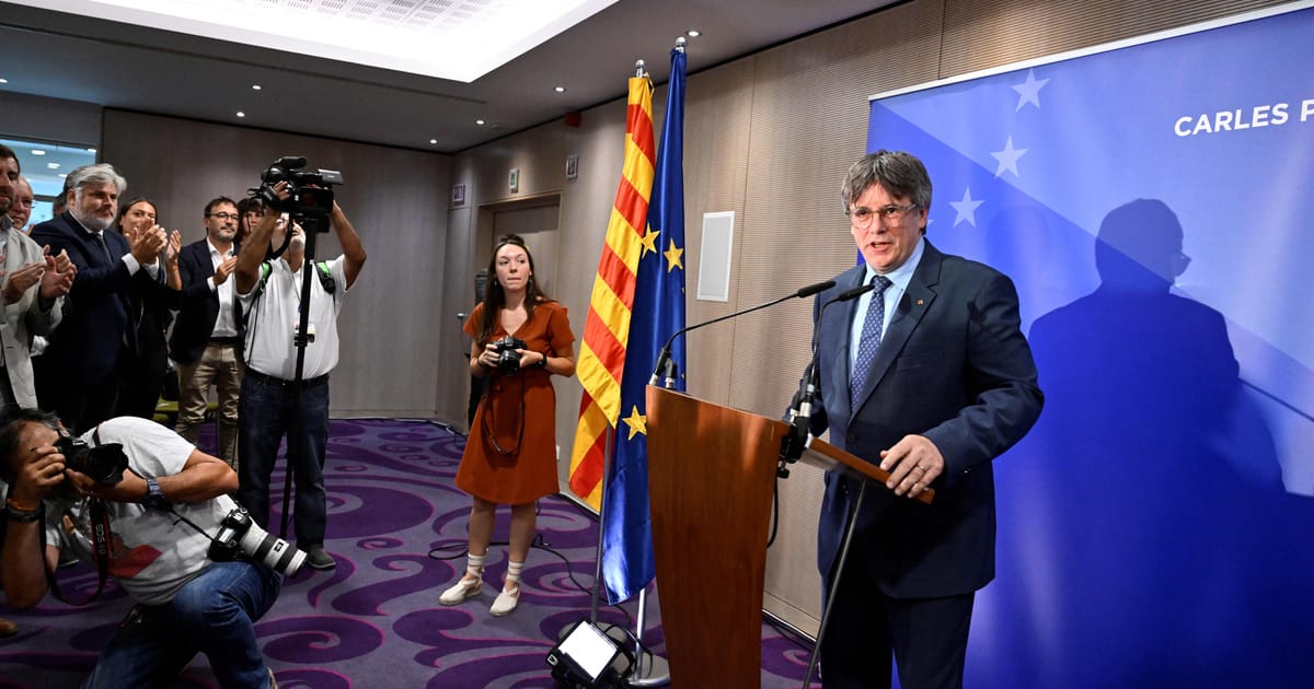 Puigdemont ostrzega, że ​​jest skłonny obalić hiszpańskiego premiera Sáncheza