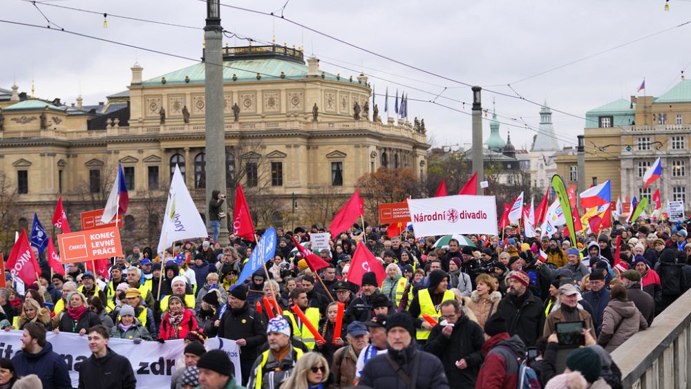 Republika Czeska doświadcza „największego protestu w swojej historii” przeciwko środkom oszczędnościowym