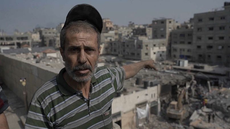 Abu Ibrahim, mieszkaniec obozu dla uchodźców al-Shati w północnej Gazie