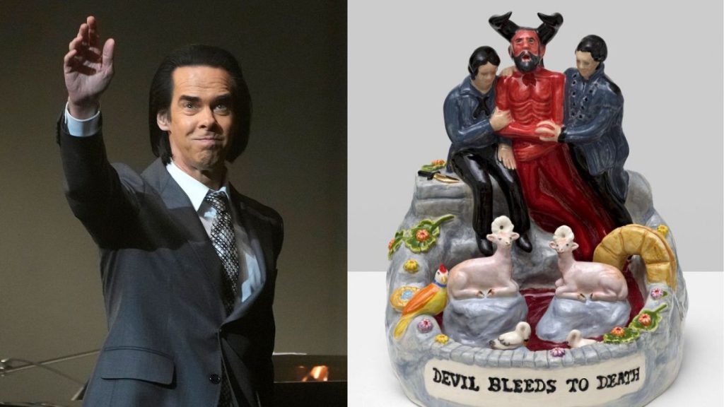 Nick Cave to debut devilish ceramics in Brussels next year