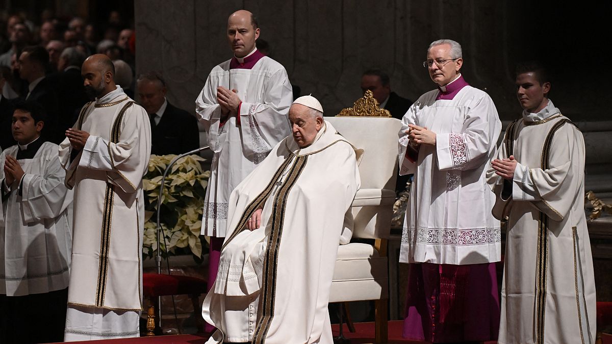 Pope Francis at St. Peter