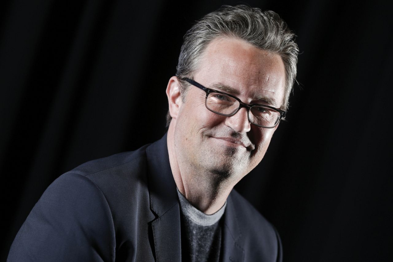 Matthew Perry pozuje do portretu 17 lutego 2015 r. w Nowym Jorku.