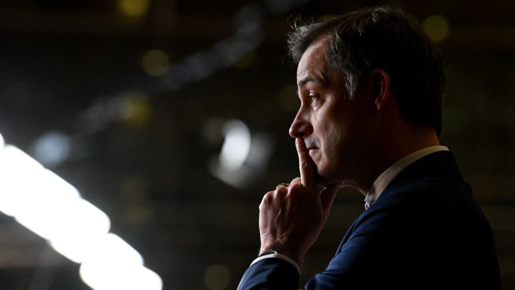 Belgian prime minister Alexander De Croo during the European Council Summit, 14 December 2023