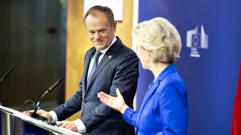 Donald Tusk, the newly elected prime minister of Poland, pledged on Friday to treat the rule of law