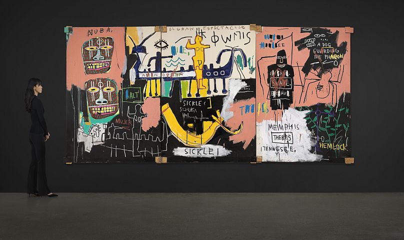 El Gran Espectaculo (Nil), arcydzieło Jean-Michela Basquiata