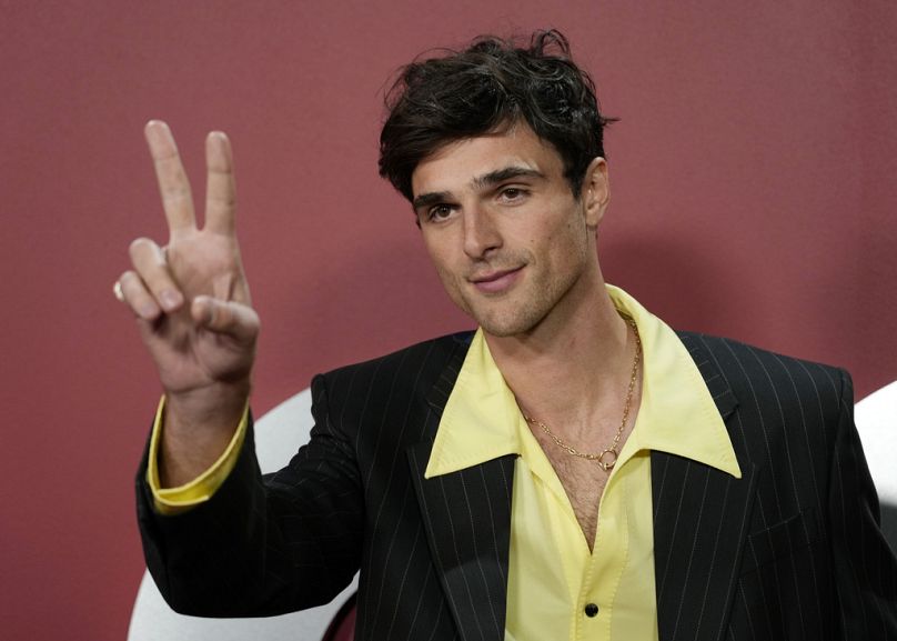 Jacob Elordi pozuje na imprezie Men of the Year organizowanej przez GQ w barze Marmont, czwartek, 16 listopada 2023 r.