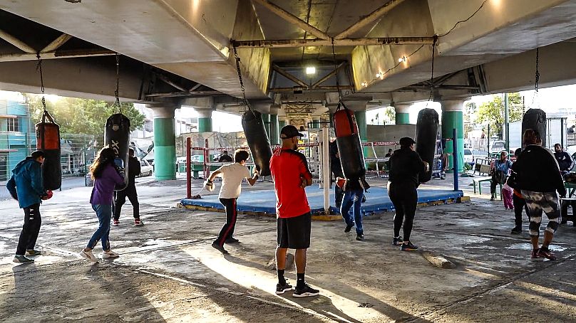 Rodzina Ramirez przeszkoliła setki młodych ludzi na swojej siłowni w Ecatepec de Morelos w Meksyku