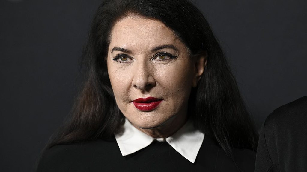 A silky-smooth Marina Abramović in 2021