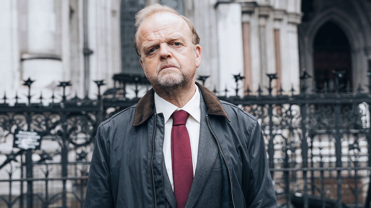 Actor Toby Jones stars as Alan Bates in Mr Bates vs The Post Office.