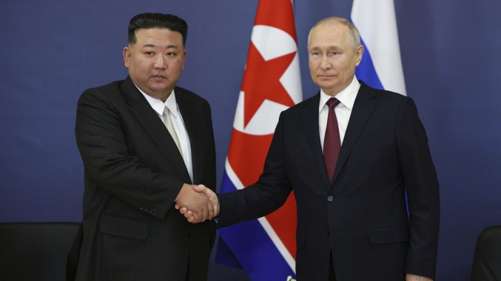 Russian President Vladimir Putin and North Korea