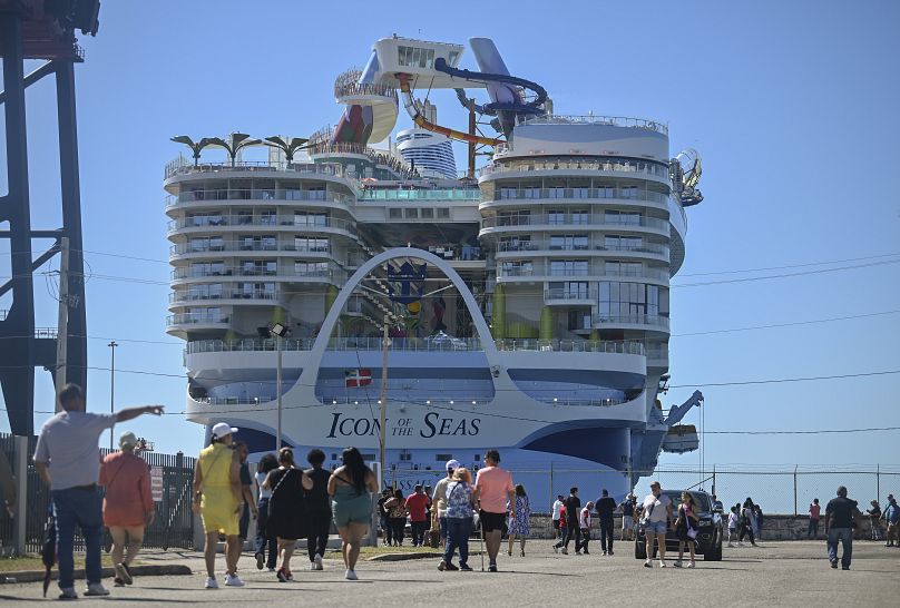 Statek wycieczkowy Icon of the Seas zacumował w Ponce w Portoryko w ramach rejsu próbnego i procesu certyfikacji.
