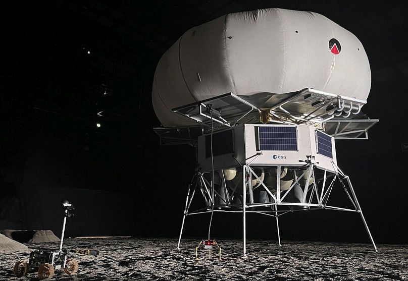 Eurohab firmy Spartan Space, nadmuchiwane siedlisko dla misji na powierzchni Księżyca lub Marsa