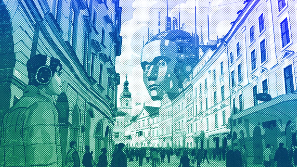 AI in Poland, illustration