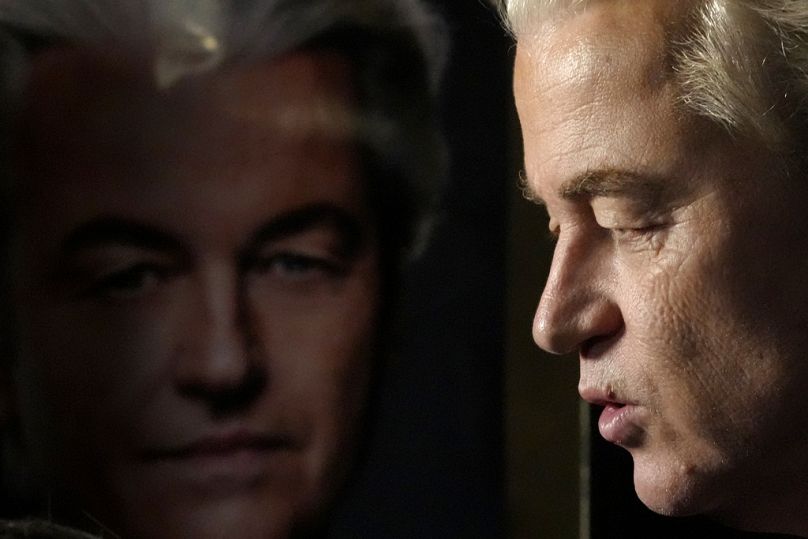 PLIK – Geert Wilders, przywódca Partii Wolności, znanej jako PVV.