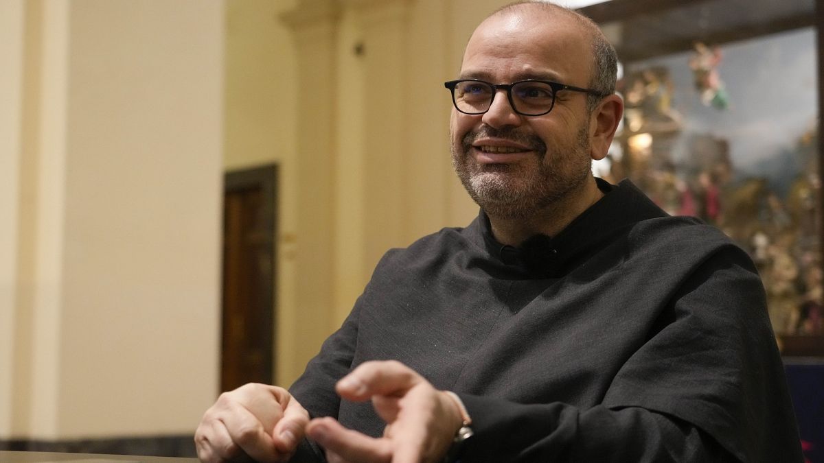 Head of the Italian committee on Artificial Intelligence (AI), Franciscan Friar Paolo Benanti who is also a consultant for The Vatican and discusses AI with Pope Francis.