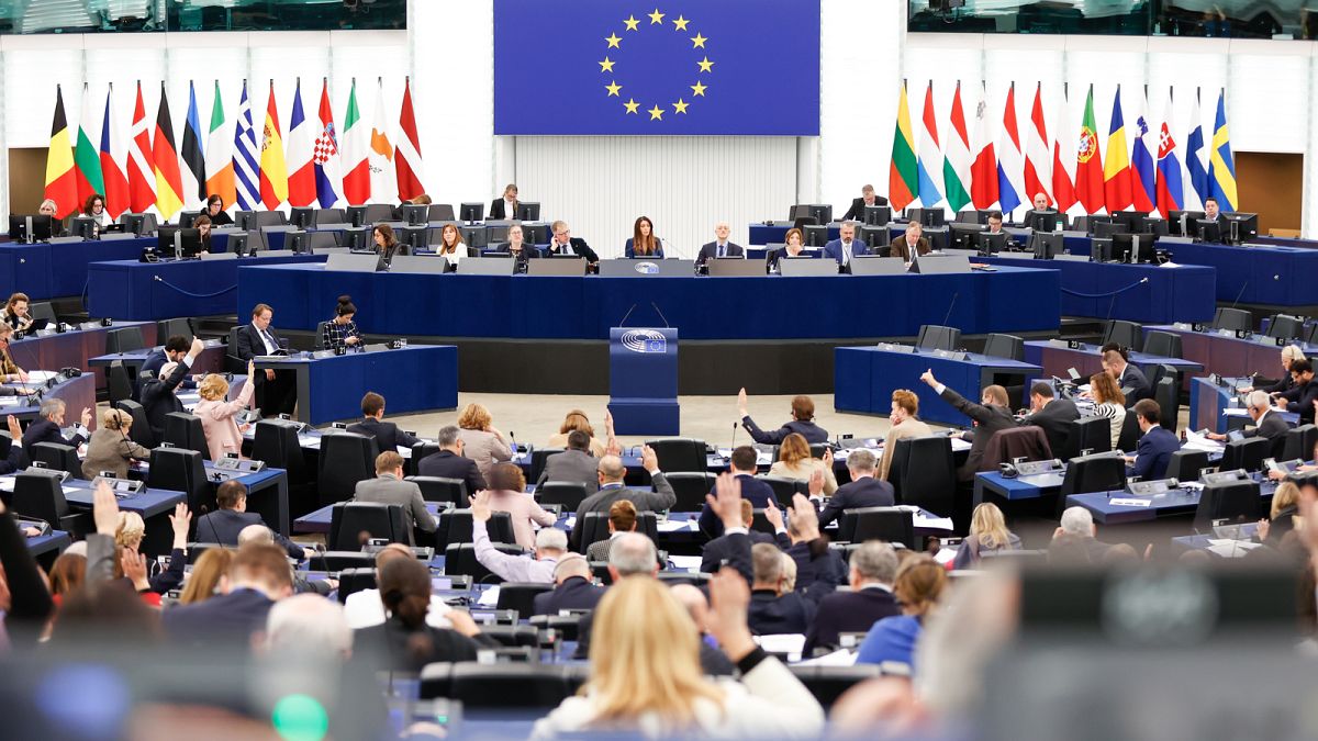 The European Parliament in Strasbourg