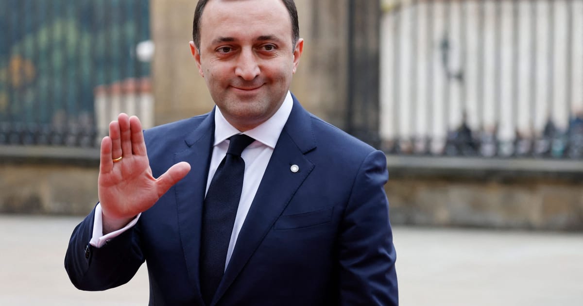 Premier Gruzji Irakli Garibashvili podał się do dymisji