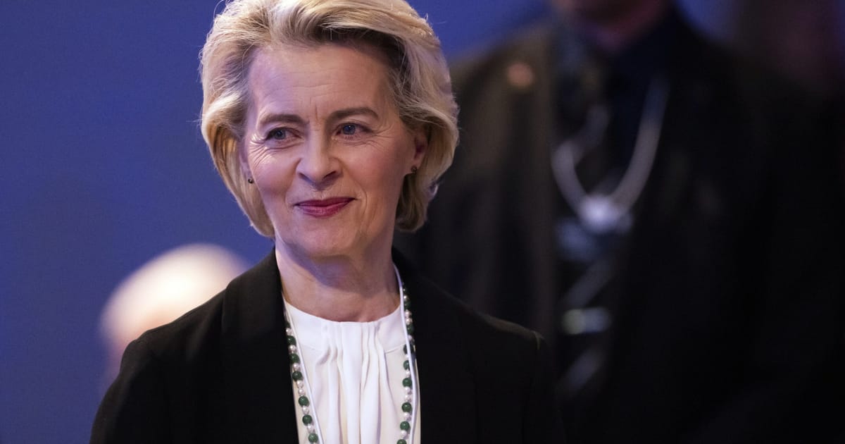 Von der Leyen miała ogłosić kandydaturę na drugą kadencję 19 lutego