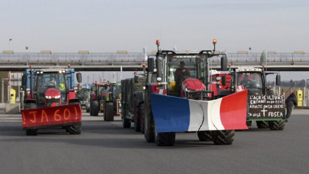 French farmers have been protesting over numerous grievances.